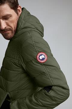 Chamarras Canada Goose Hombre Mexico - Cabri Chaqueta De Plumas Verdes WV6734829